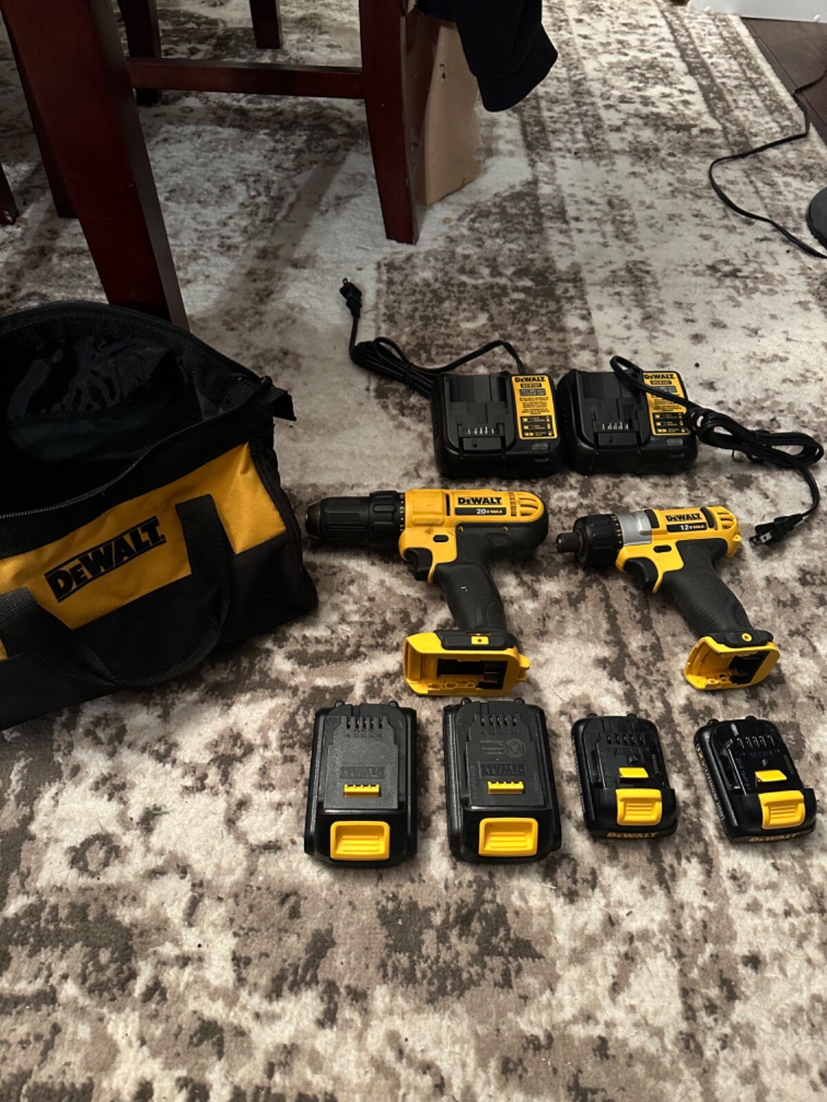 dewalt cordless drills (20v) (12v) eBay