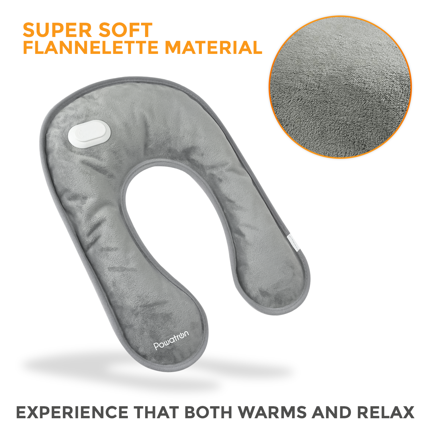 Rechargeable Electric Hot Water Bottle Bed Shoulder Hand Warmer Massage Heat Pad