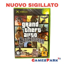 Grand Theft Auto GTA San Andreas xbox gioco nuovo sigillato per Italiano pal