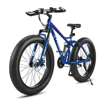 Fat Bike Full Suspension 26 Inch Bike VIRIBUS 26