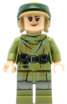LEGO Star Wars Minifigure Princess Leia Endor Outfit (Genuine