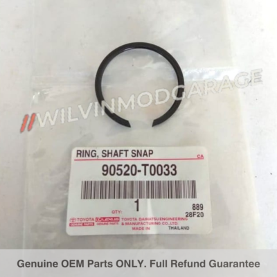 Genuine OEM Rear Axle Shaft RH Snap Ring 90520-T0033 Fits 2004