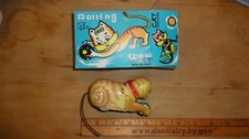 TIN WIND UP ROLLOVER ROLL OVER CAT SCHYLLING REPRODUCTION LITHOGRAPH LOT OF 6