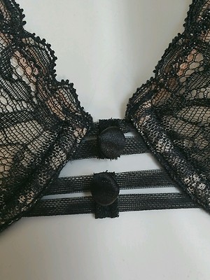 Soutien-gorge Chantal Thomass So Shocking – Bonnet D, Taille 90 – Noir Balconnet – Neuf Avec étiquettes