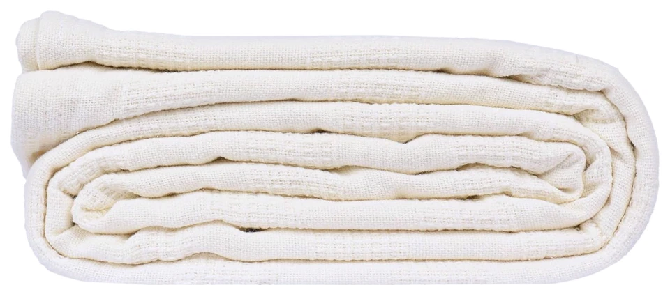 Wholesale Hospital Thermal Blanket Throw Snag Free | 100% Cotton | Twin 66"x90" - Image 4 of 4