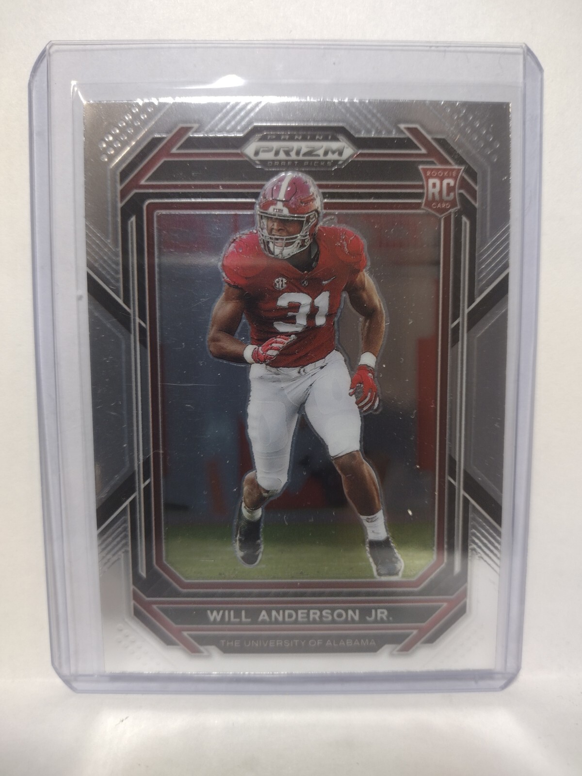 2023 Panini Prizm Draft Picks Will Anderson Jr. Rookie Base 162