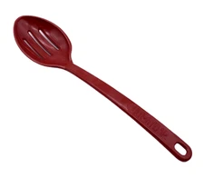 Robinson Ultratemp Red Slotted Serving Spoon 2115-1 400°F Heat Cap Made in USA