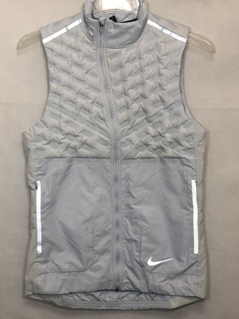 Nike Aeroloft Running Vest Bv4862-085 Gray 3m Gilet Men's Small S for sale online