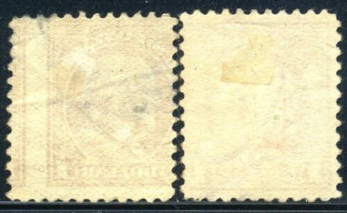 Estampillas de Estados Unidos Scott # 518b $1 Franklin MARRÓN PROFUNDO tono 1917 emisión cv $1100 5F2 52 - Imagen 3 de 3