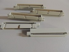 5-PACK 50-Pin Male Panel Mount IDC Flat Ribbon Cable  Box Header Connectors
