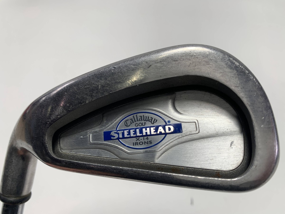 レフティ Callaway STEELHEAD X-14 ゴルフクラブ アイアン LADIES Callaway Steelhead X-14 Single 9 iron with Graphite