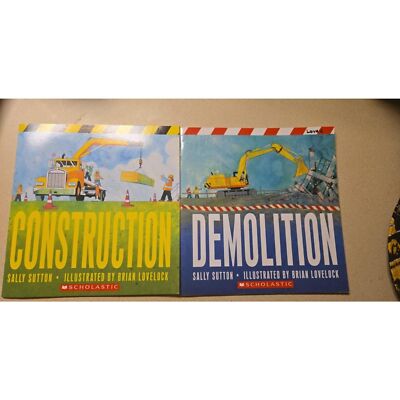 Kaplan Early Learning Dig ,Dump and Build Board Books Set of 2