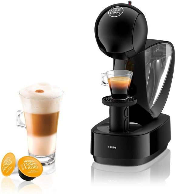Cafetera de cápsulas - Krups Dolce Gusto Infinissima 1500 W 15 bares Negro  | Compra online en eBay