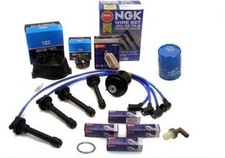 Cap-rotor-ngk Wires-spark Plug-oil-pcv- Tune Up Kit For Acura Integra Ls Rs Gs