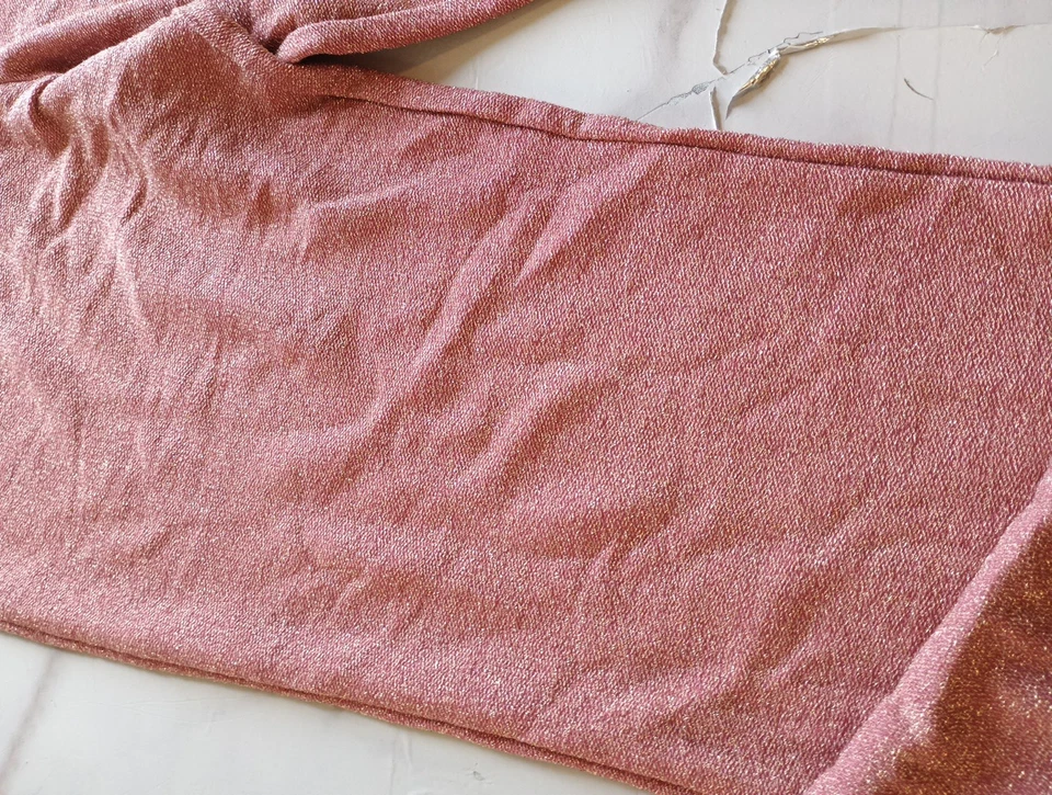 Pantalones acampanados Victoria's Secret rosa Y2K talla pequeña para mujer oro rosa elástico Foto 4 de 4