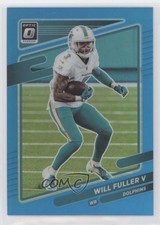 2021 Panini Donruss Optic Aqua Prizm 152/299 Will Fuller V #58 0i40