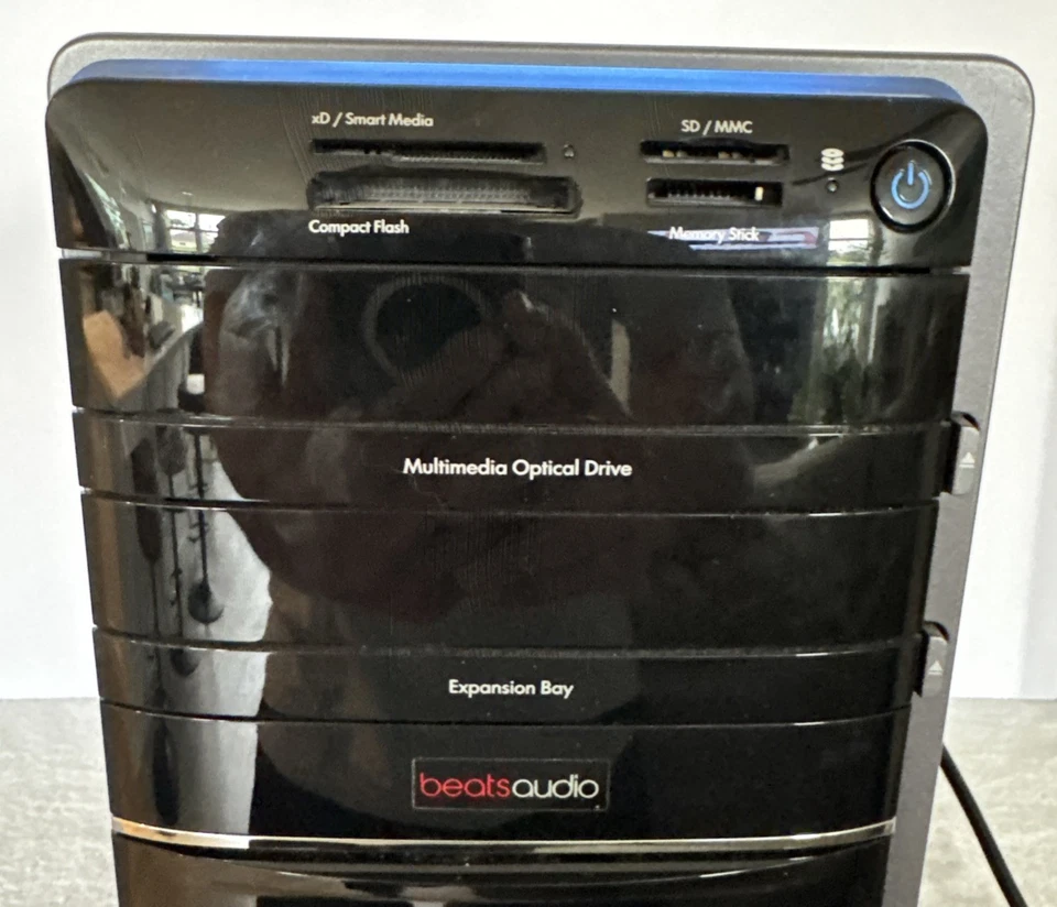 HP Pavilion Desktop Tower p7-1421 PC AMD A8-5500 8GB Ram 1TB Ubuntu Keyboard - Image 4 of 4