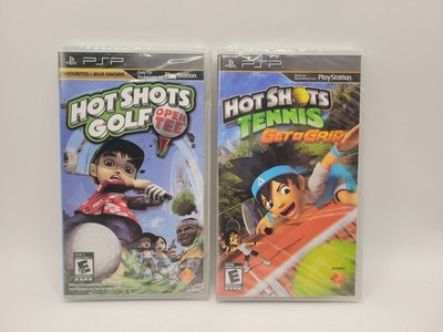 Hot Shots Tennis: Get a Grip & Hot Shots Golf (Sony Psp) NEW SEALED Bundle 
