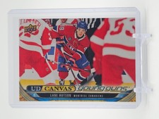 LANE HUTSON 2024-25 UPPER DECK CANVAS SERIES 1 YOUNG GUNS ROOKIE #C-111 Q2011