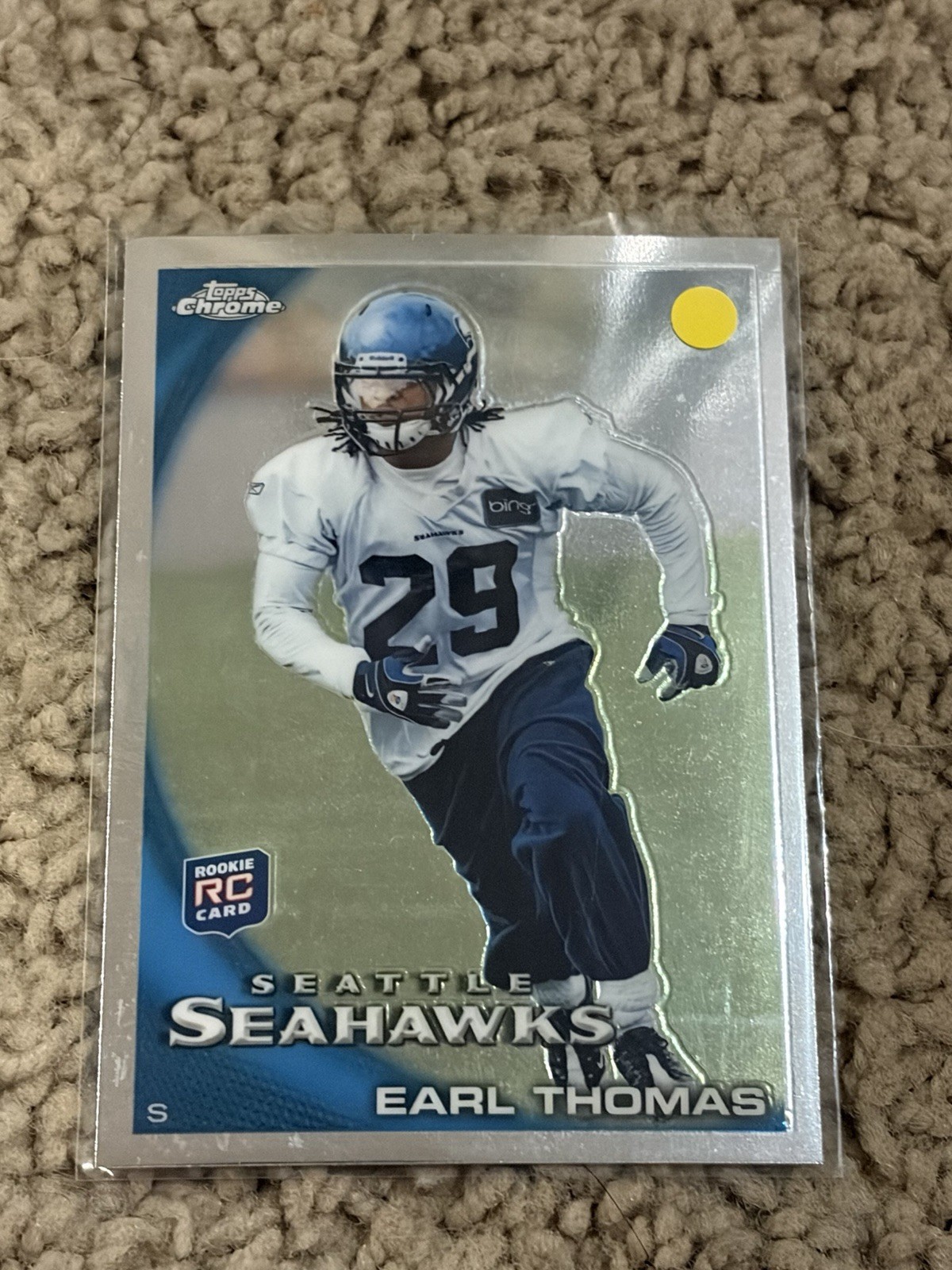 2010 Topps Chrome Earl Thomas Rookie #C135 Seattle Seahawks 