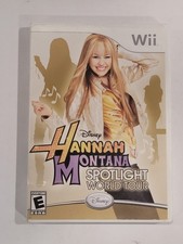 Hannah Montana Spotlight World Tour (Nintendo Wii) Complete CIB 