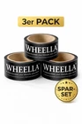 3x WHEELA PP Tape 45μ 50mm 66m - Strong Adhesive Packing Tape Quiet
