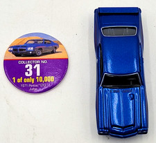 Johnny Lightning Muscle Cars U.s.a. 1971 Pontiac Gto Judge Blue Loose