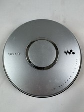Sony D-EJ011 CD Walkman Portable CD Player Discman Silver Tested Working -Read