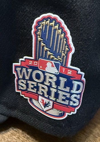 San Francisco Giants New Era 59fifty 2012 World Series Patch Hat 7 1/4 On Field - Picture 3 of 11