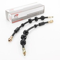 2X Bremsschlauch Bremsleitung FÜR Lancia Y 840A Vorne 420Mm