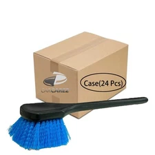 24 Pcs Car Tire Wheel Wash Detail Brush 20" Long straight Handle stiff Bristle