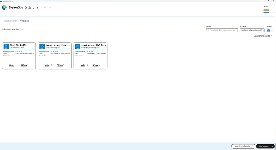 Steuertipps SteuerSparErklärung 2026 (Steuerjahr 2025) (PC/MAC) Key per eMail - Bild 3 von 4