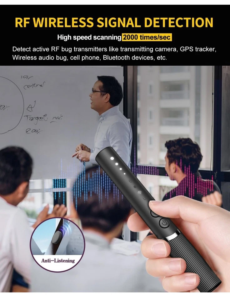 Hidden Camera Detectors  - Camera Detector Spy Camera Finder, Hidde GPS... - Image 3 of 4