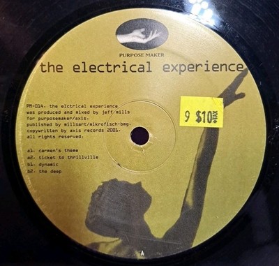 Jeff Mills The Electrical Experience 12'' Vinyl Purpose Maker