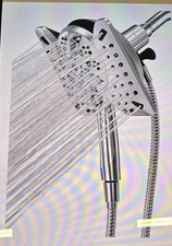 Shower Head W Handheld High Pressure Rain Shower Head 9 Sprays Liyelonda 2-in-1
