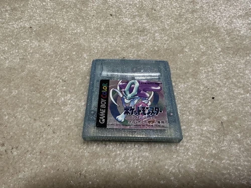 Pokemon Crystal Nintendo Gameboy Color GBC Japanese Only Used Cartridge 74