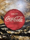 Vintage Round "Enjoy Coca Cola" Red 3" Patch (READ).