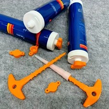 Silicone Sealant Nozzle Cap & Removal Tool for Caulking Tube Gun DIY UK