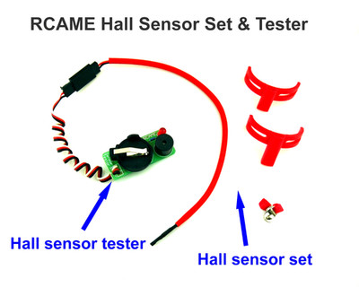 Hall Sensor Set & Tester for Rcexl Ignition / RCAME Gas Engine RC Model Airplane