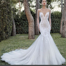 Demetrios Ivory Style 200111 Wedding Gown Size 14 New With Tags