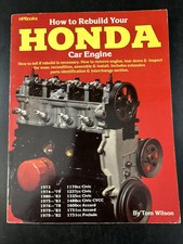 How To Rebuild Your Honda Car Engine By Tom Wilson Hp-books
