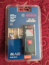 BOSCH BLAZE 65' Laser Distance Tape Measuring Tool w/ Real Time Measuring GLM20X