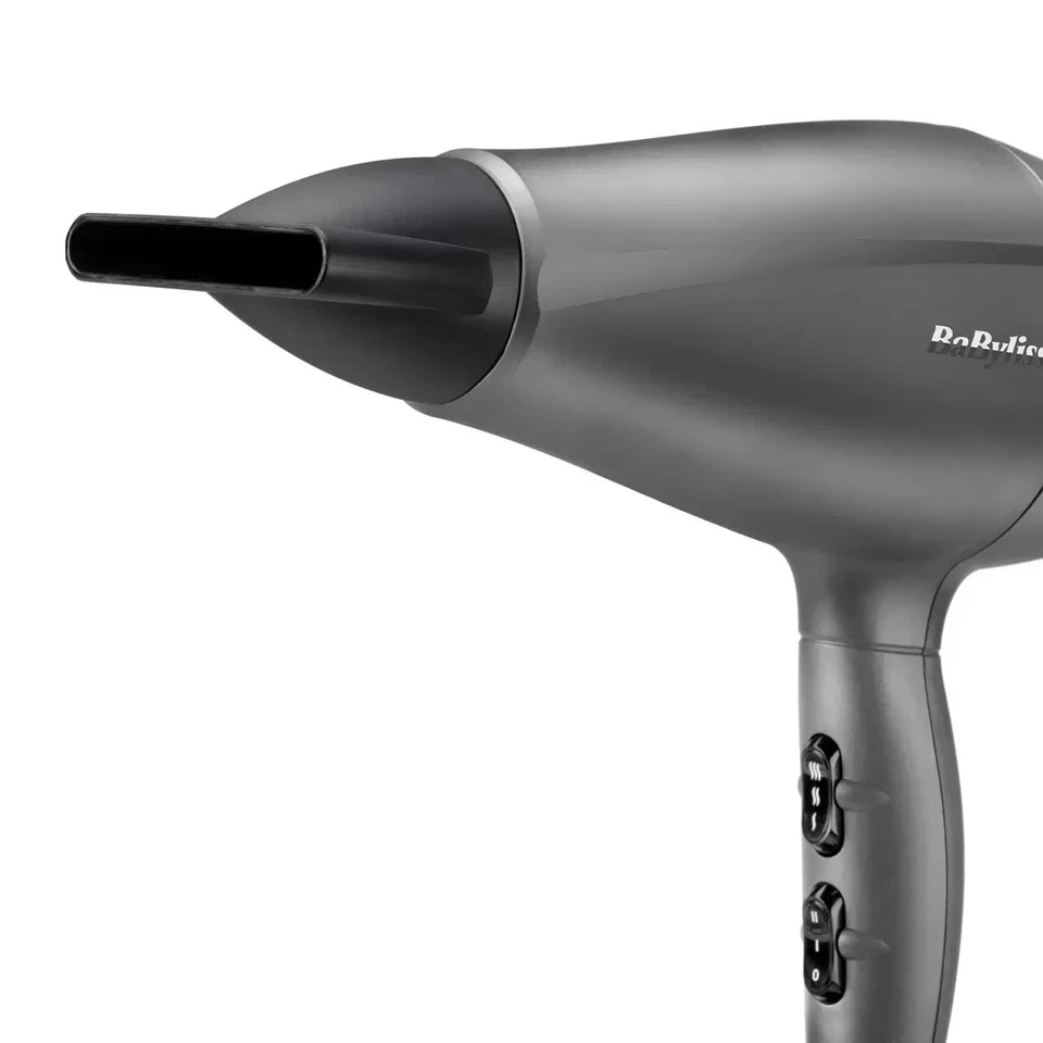 BaByliss Pro Hair Dryer Italian Light Weight With Diffuser and Slim Nozzle 5916U - Image 2 of 4