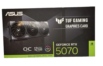 Asus GeForce RTX 5070 12GB GDDR7 Graphics Card TUF-RTX5070-O12G