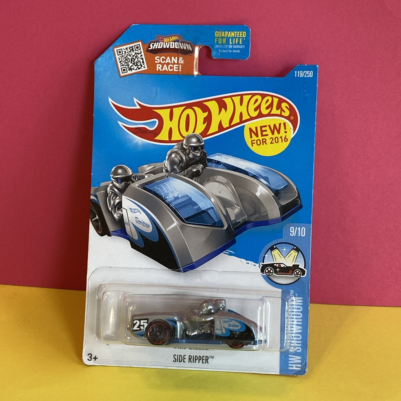 Hot Wheels 2016 Side Ripper Silver