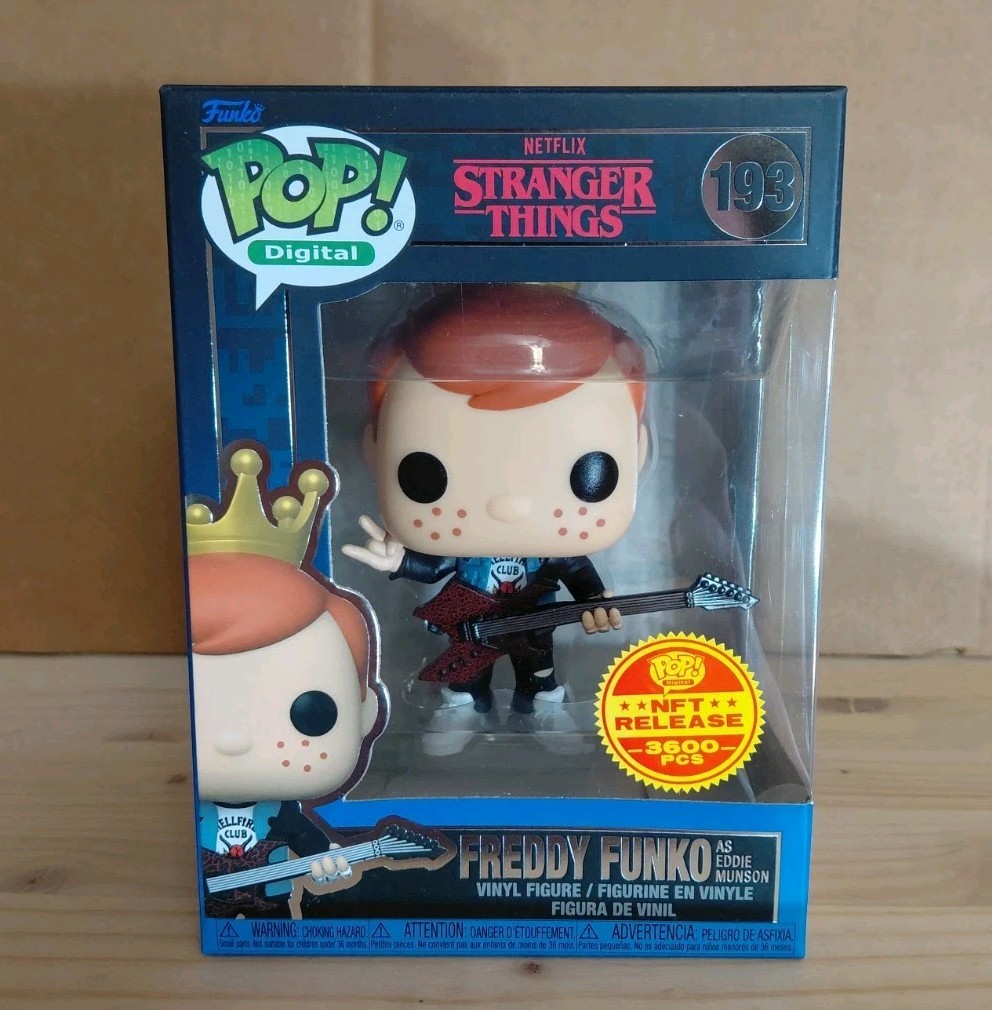 Funko Pop Digital Stranger Things #193 Freddy as Eddie Munson 2122