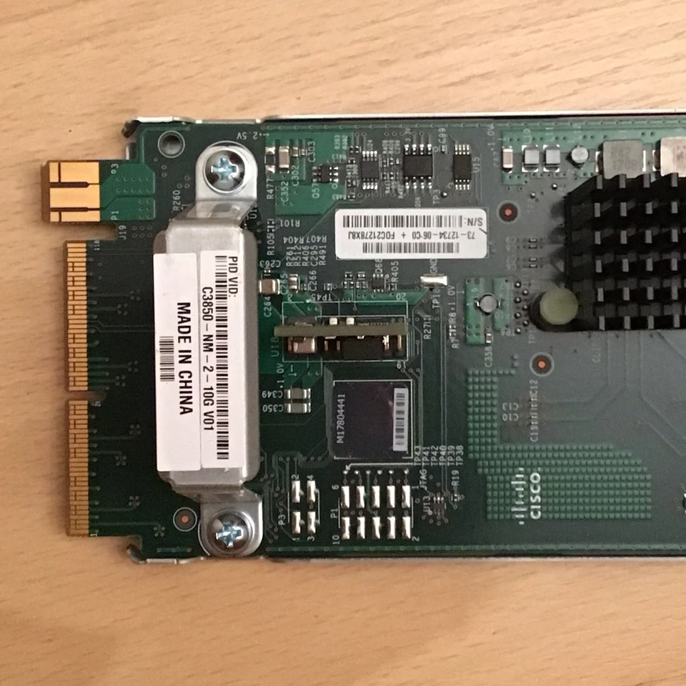 C3850-NM-2-10G Cisco Catalyst 3850 2 x 10GE Network Module - Bild 3 von 4