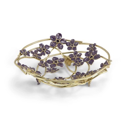 Michael Aram Forget Me Not Decorative Bowl   Hand Crafted Designer Bowl - Gift
