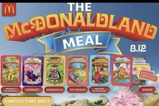 2025 McDonald Land Adult Happymeal Toy Tins Unopened Complete Set All 6 Tins