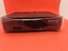 AMIKO MINI COMBO HD DIGITAL SATELLITE & T2 CABLE RECEIVER ONLY UNTESTED 